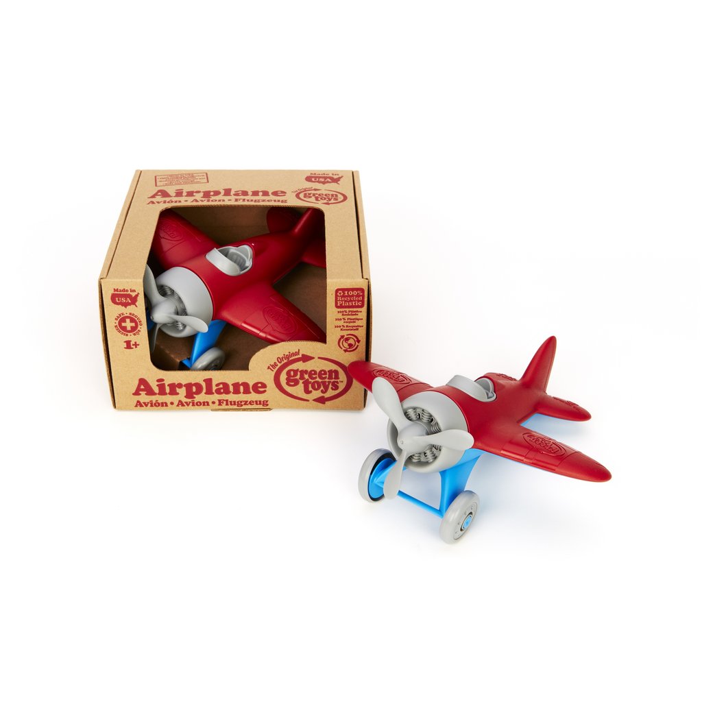Green Toys Airplane Red