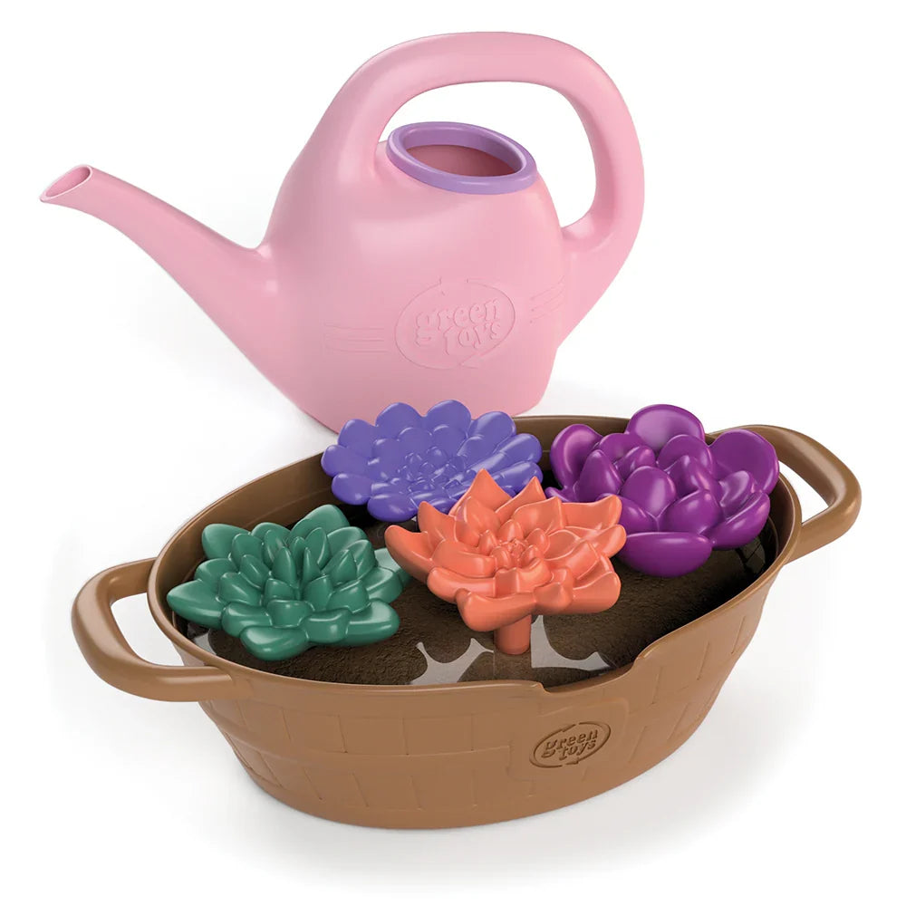 Green Toys Rainbow Bloom - Color-Changing Water Activity Set